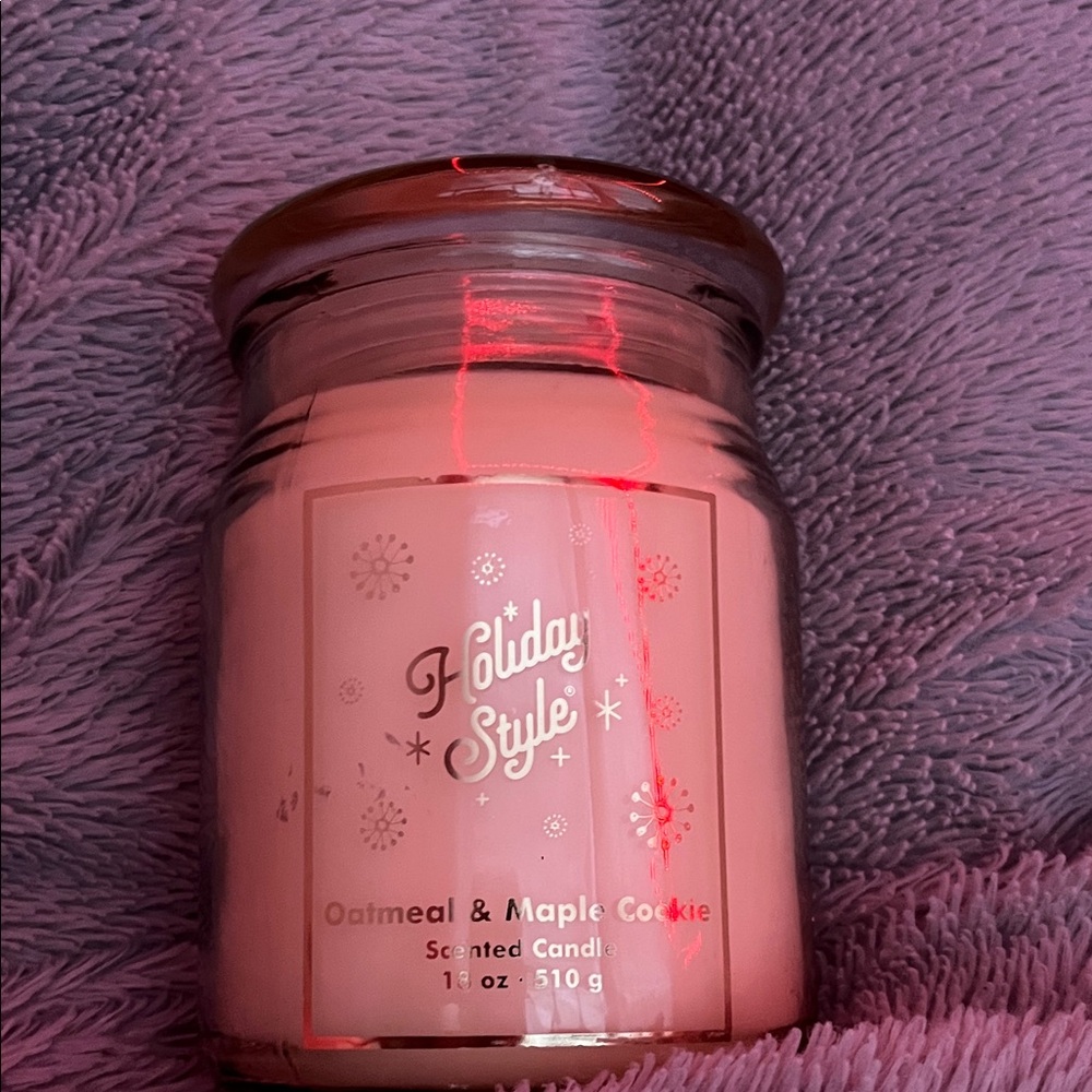 Pink Scented Candle